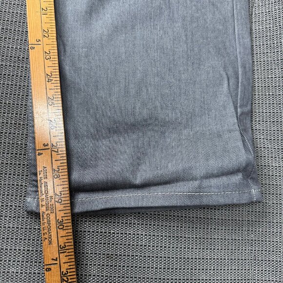 Levis 569 Mens Size W40 L30 Gray Straight Fit Denim Jeans - Picture 6 of 9